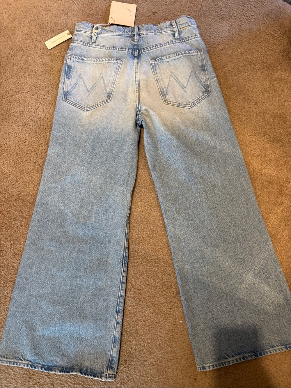 NWT! MOTHER The Hustler roller high rise ankle jeans - Picture 6 of 14